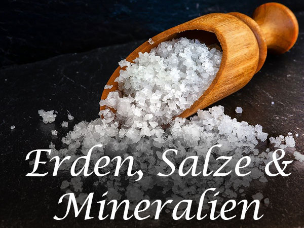 Erden, Salze & Mineralien